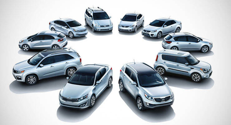 киа официальный модельный ряд