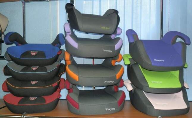 бустер для детей в машину фото