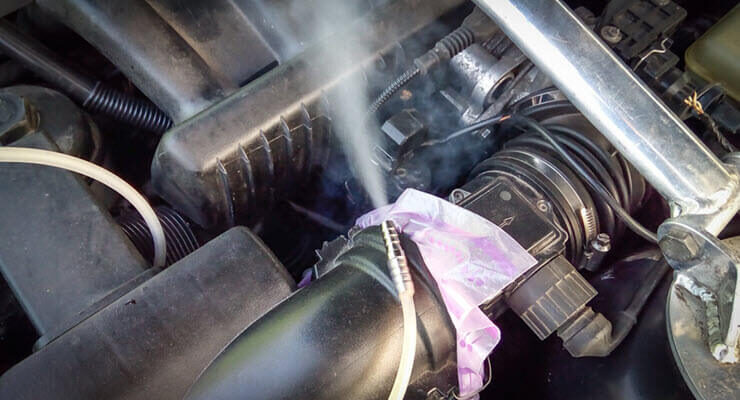 Подсос воздуха