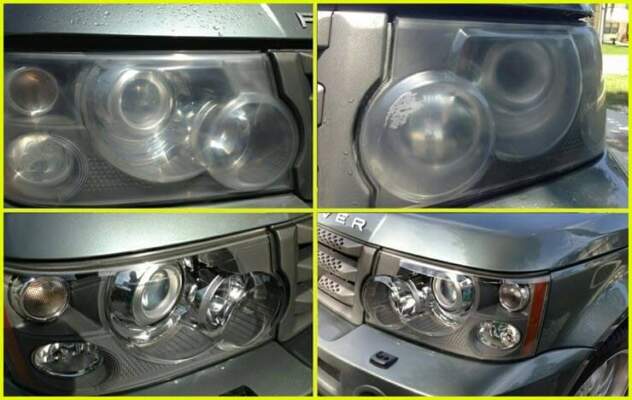 полировка фар своими руками