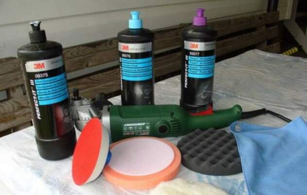 полировка фар Что понадобится