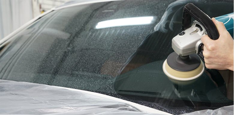 полировка лобового стекла