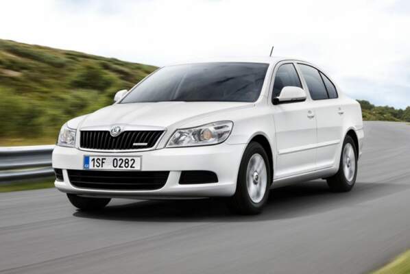 Кузов Шкода Октавия А5 белый