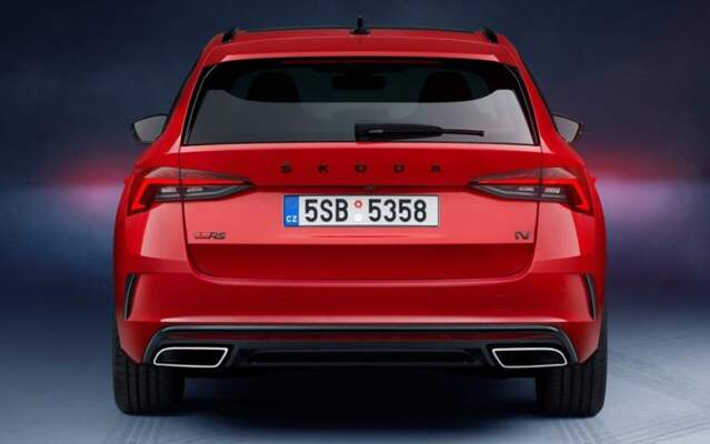 Новая Шкода Октавия 2020 RS