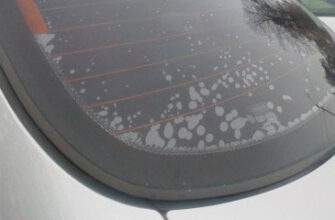 Отошла тонировка