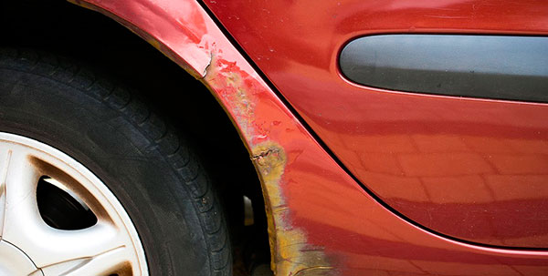 Ржавчина на кузове авто