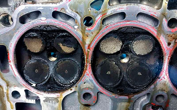 Нагар в двигателе