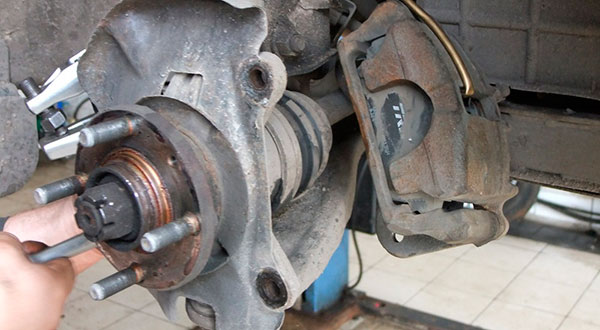 Замена ступицы