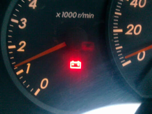 Лампочка аккумулятора