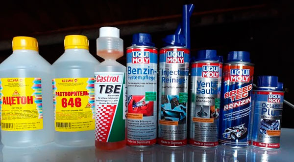 Виды присадок в бензин