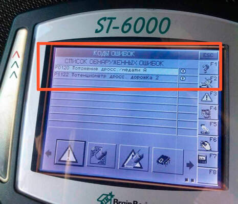 Проверка ДПДЗ диагностическим прибором