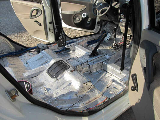 Шумоизоляция салона авто