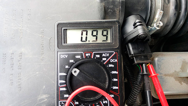 Датчик массового расхода воздуха ВАЗ 2114