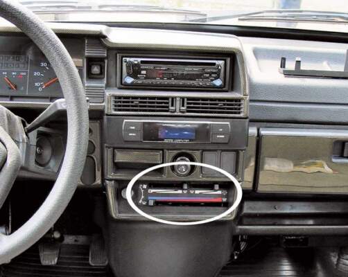 Панель управления кондиционером авто