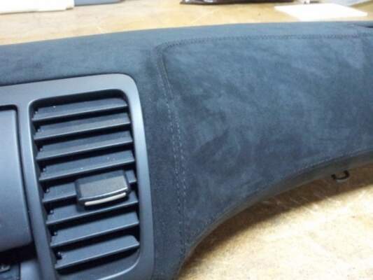 готовимся к перетяжке приборной панели