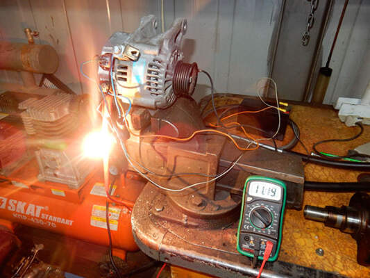 Как проверить генератор на работоспособность