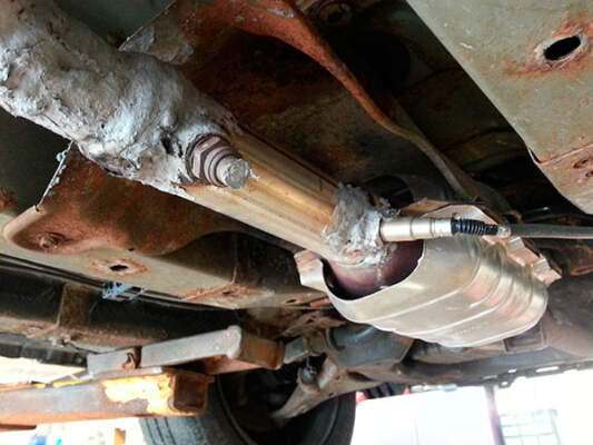 Снижение эффективности катализатора