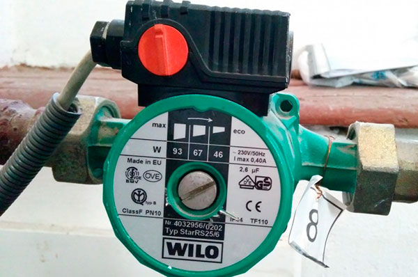 Циркуляционный насос Wilo