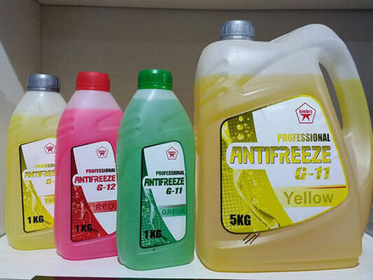 Цвет антифриза