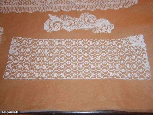 кружево на торт с мальтодекстрином