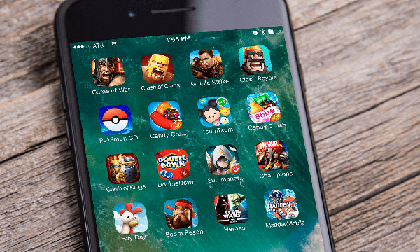 Игры на смартфоне