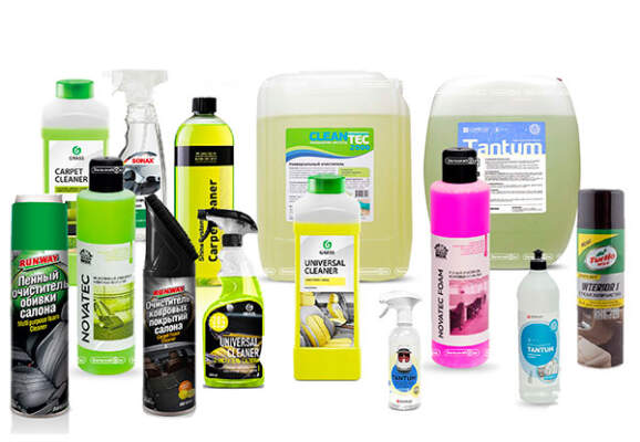 Средства для очистки салона