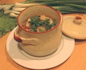 жаркое из рыбы в горшочке