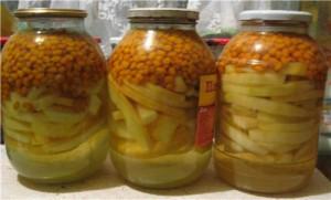 Компот из кабачка и облепихи