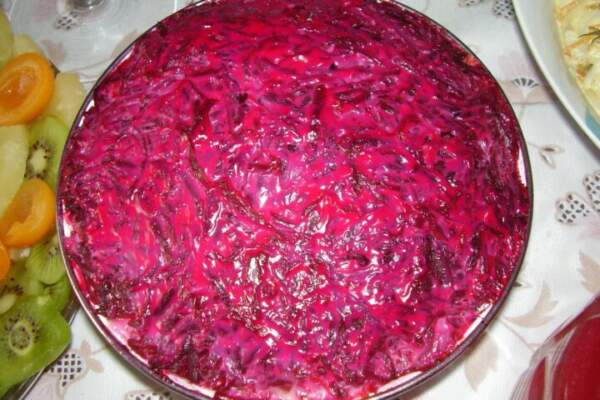 рецепт селедки под шубой