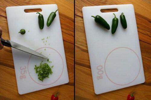 разделочная доска с электронными весами