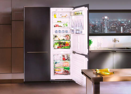 Холодильник на кухне