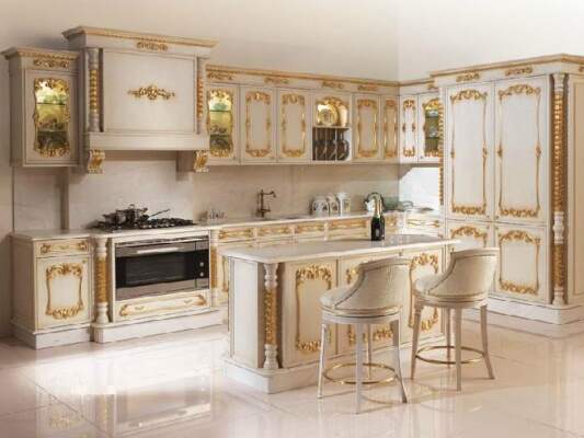 итальянские кухни в классическом стиле