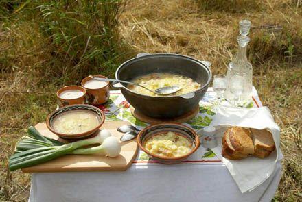 каша на костре рецепты