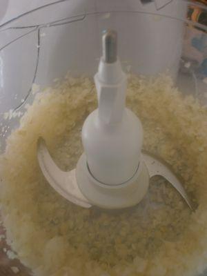 лук в миксере