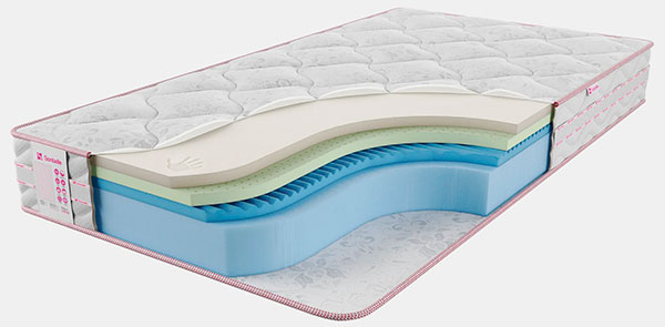 Беспружинный матрас