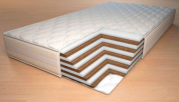 Беспружинный матрас