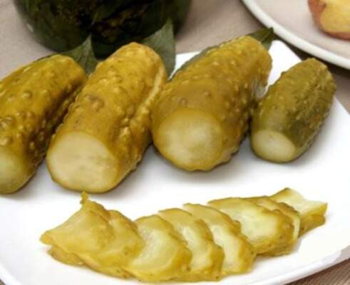 маринованные огурцы с куркумой на зиму