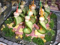 праздничные бутерброды корабли