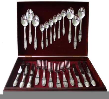 в коробке столовые приборы купить