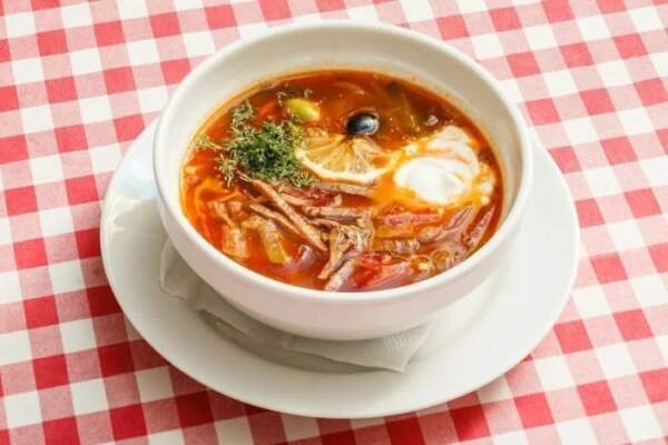 солянка мясная