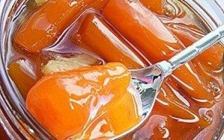 Варенье из моркови с имбирем и корицей