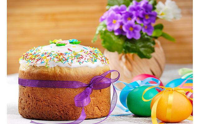 вкусный кулич к Пасхе