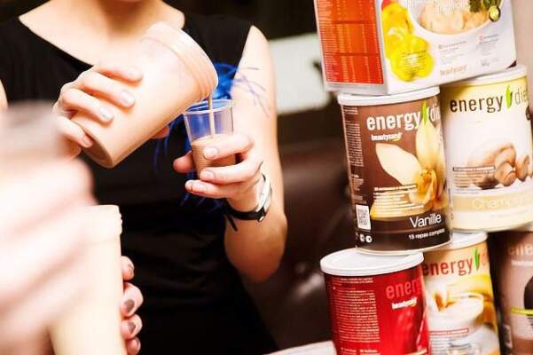 заменители питания коктейли энерджи диет