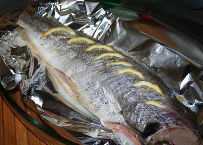 треска запеченная с лимоном