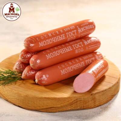Сосиски на любой вкус: молочные, венские, куриные и другие
