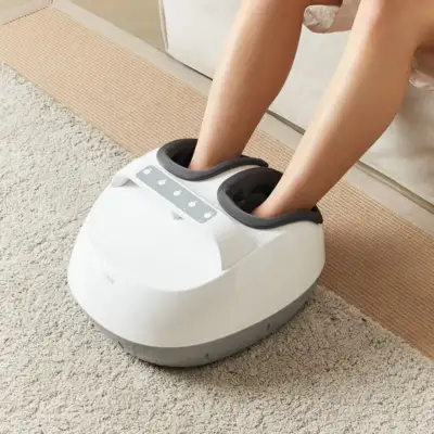 Обзор массажёров для ног: роликовые, компрессионные и гидромассажные