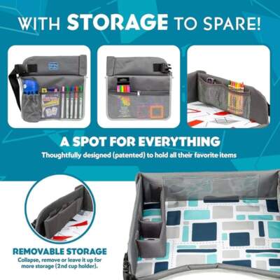 Сравнение автомобильных столиков и органайзеров для поездок с детьми