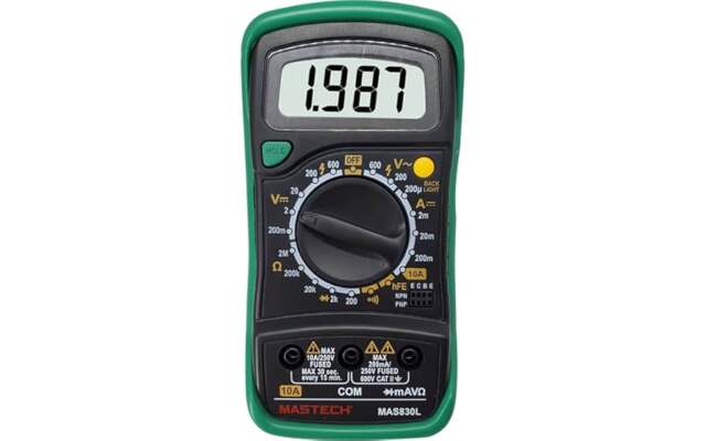 ТОП‑5 недорогих мультиметров для автодиагностики