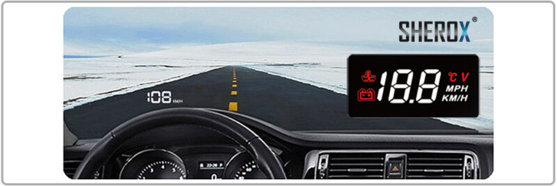 Обзор лучших автомобильных HUD-дисплеев: стоит ли покупать?