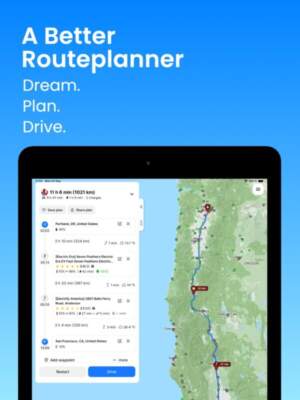 Как рассчитать маршрут с учётом зарядок для электромобиля